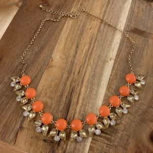 Baublebar cute orange statement necklace! 🧡📿